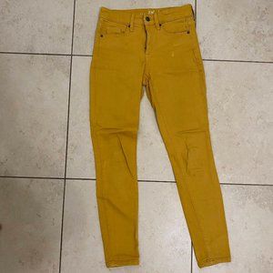 Yellow Skinny Jeans